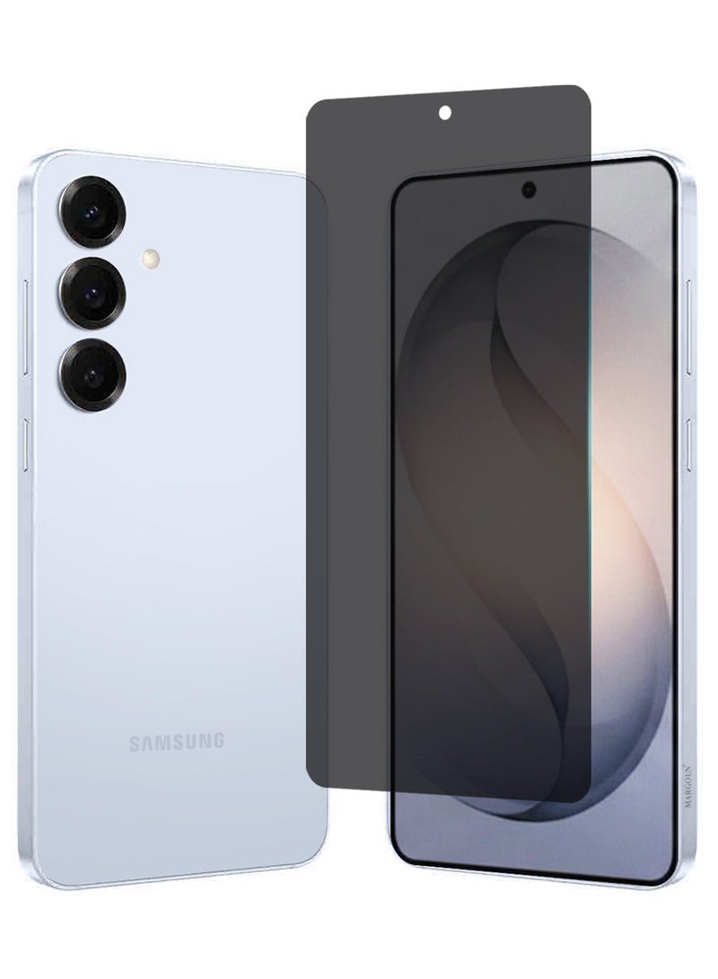 CATANES 2 Pack For Samsung Galaxy S26 Tempered Glass Screen Protector - Ultra Clear & Scratch Resistant - Bubble-Free Easy Installation- Privacy - Image 3